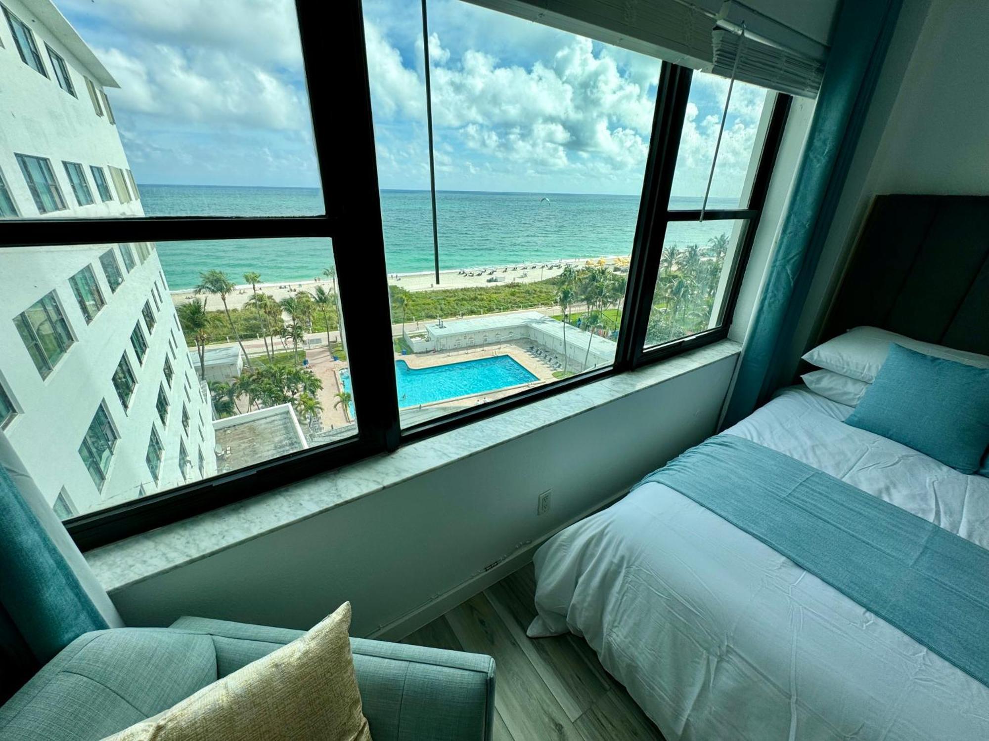 Directly On The Beach With Pool & Ocean View Miami Beach Exteriér fotografie